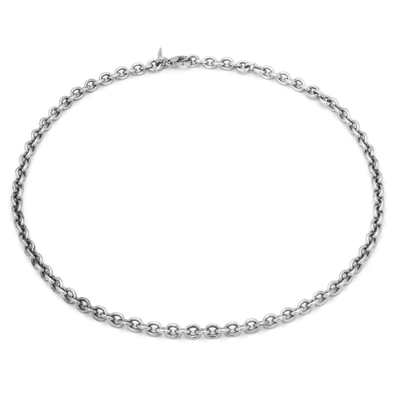 Giovanni Raspini Sterling Silver Oval Chain Necklace