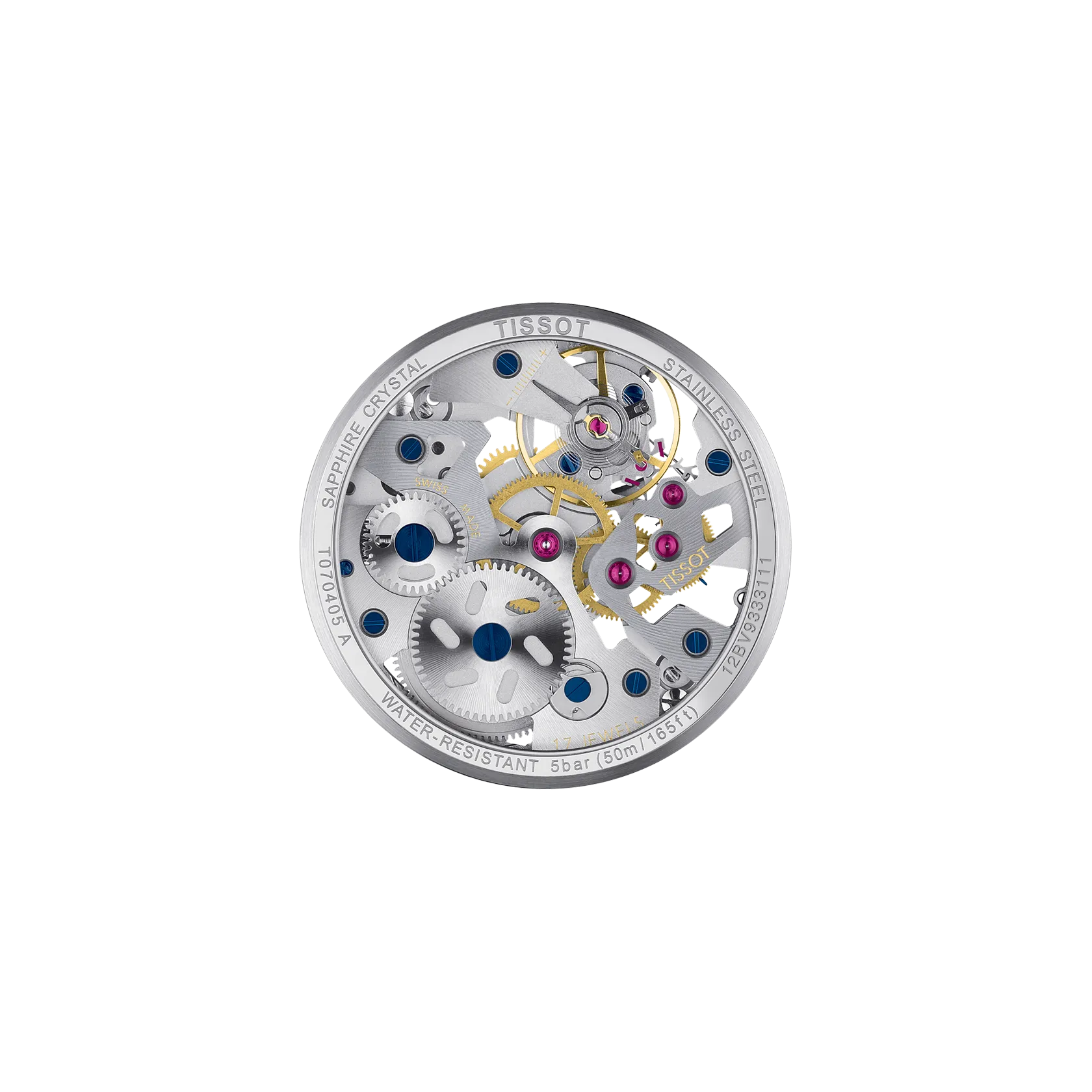 Tissot T-Complication Squelette 43mm Men's Watch