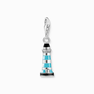 Thomas Sabo Turquoise & Silver Lighthouse Charm