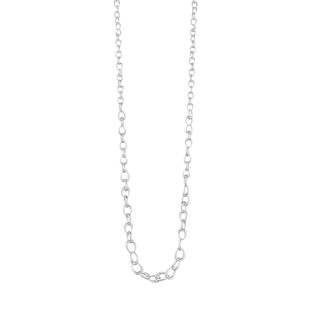 Georg Jensen Sterling Silver Offspring Link Necklace