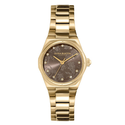 Olivia Burton 28mm Gold Quartz Women's Watch