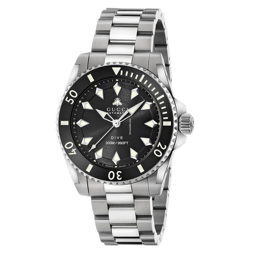 Gucci Dive 40mm Black Dial Automatic Unisex Watch