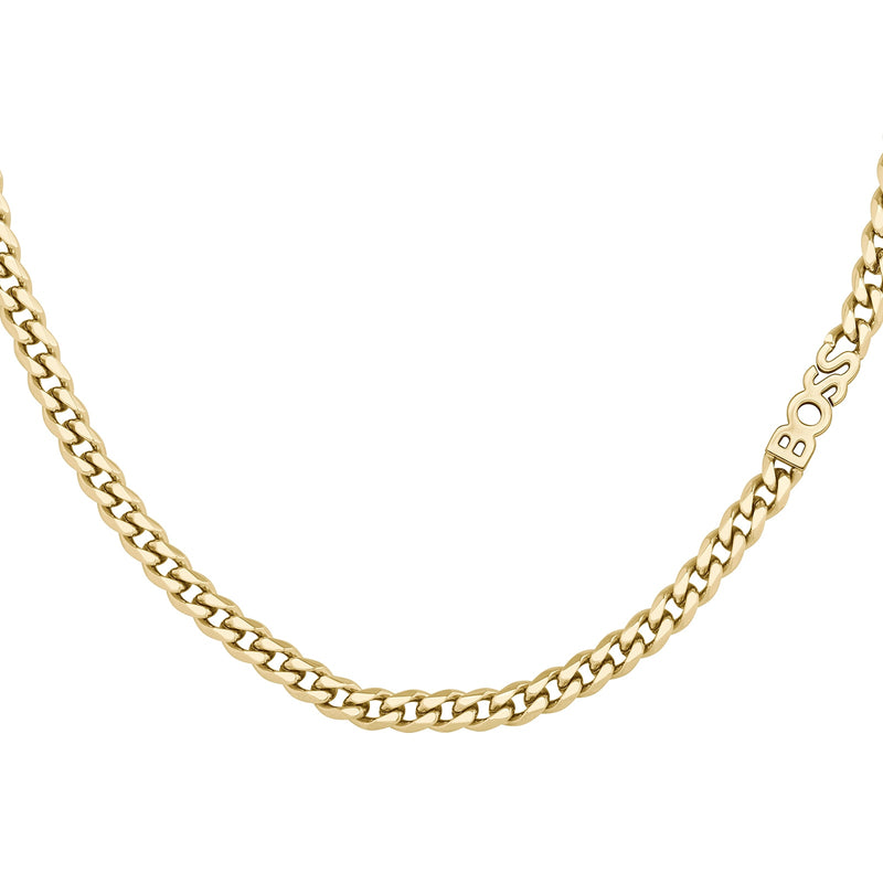 Boss Stainless Steel Gold Kassy Necklace