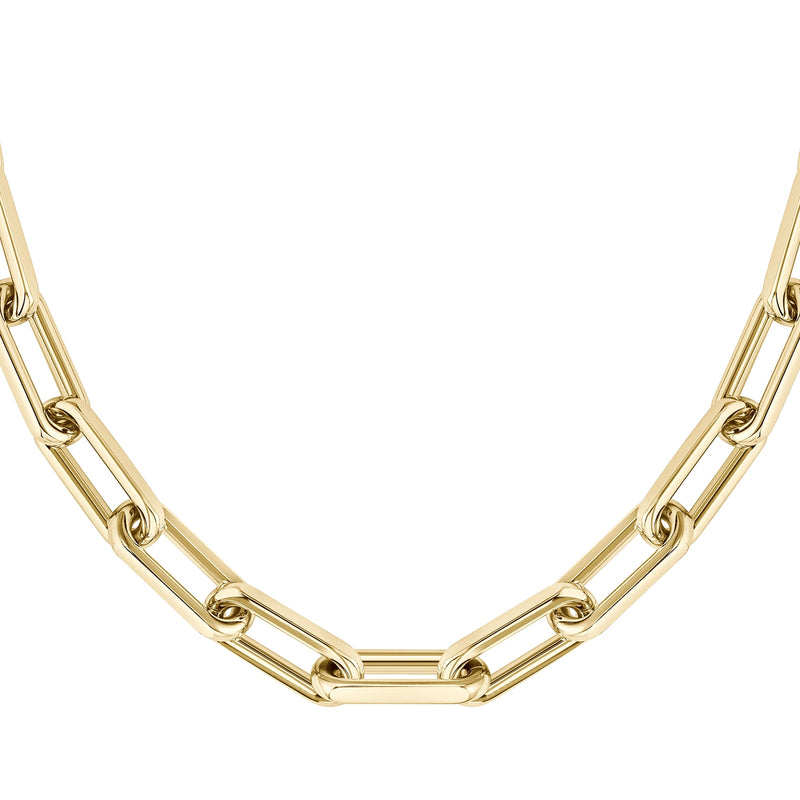 Boss Sterling Silver Gold Halia Necklace