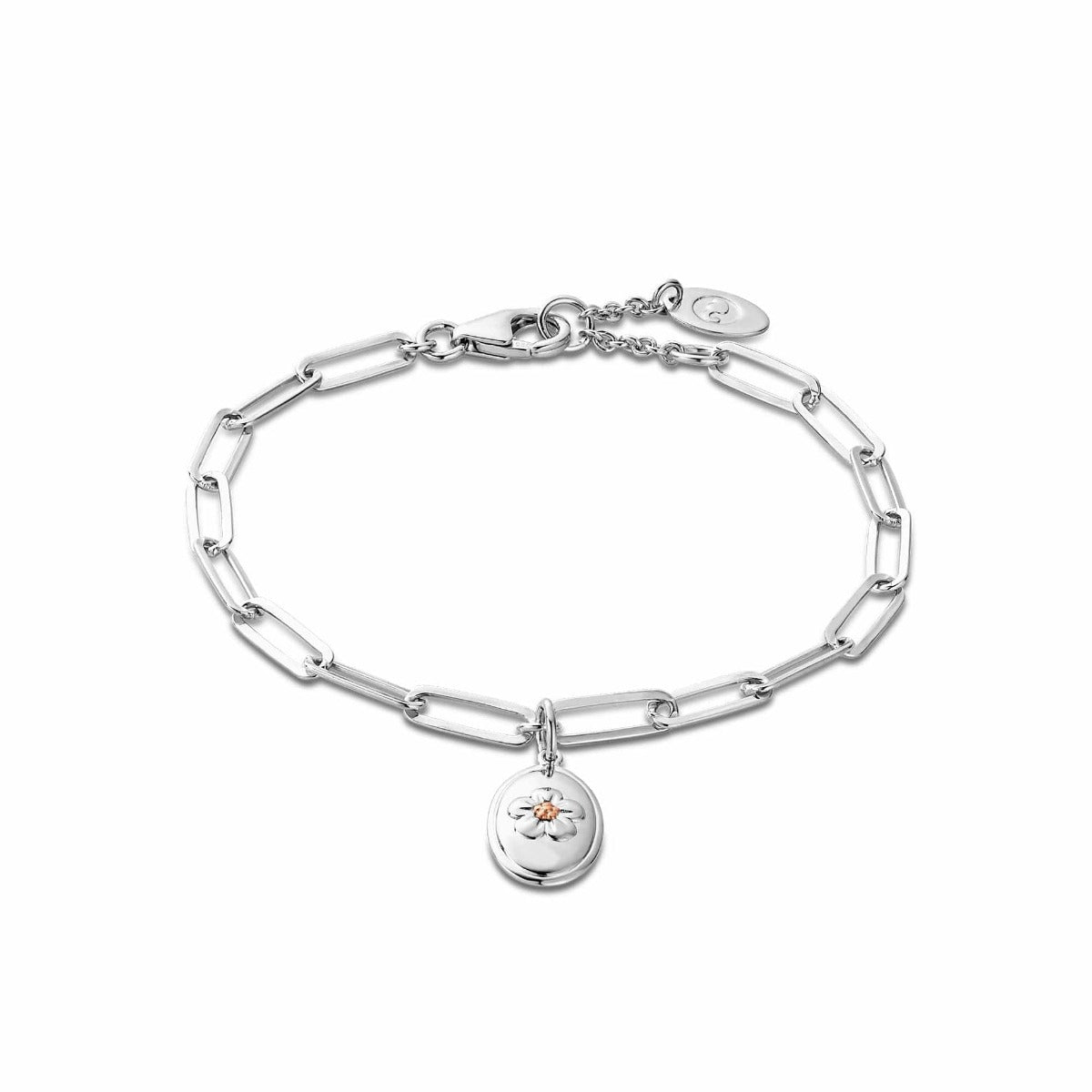 Clogau Sterling Silver Forget Me Not Bracelet