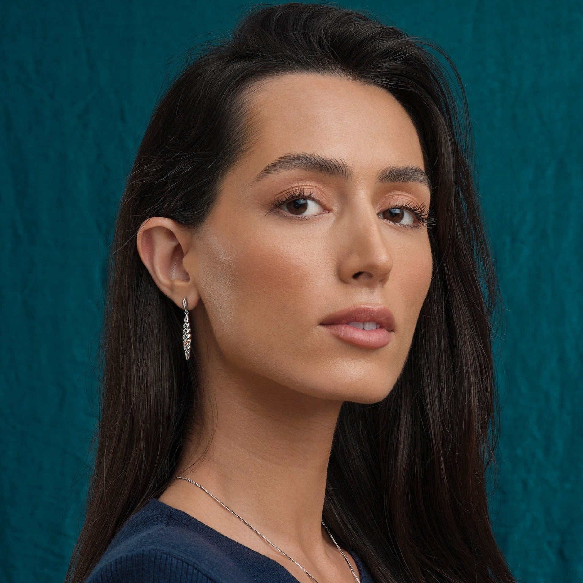 Clogau Lover's Twist Drop Earrings