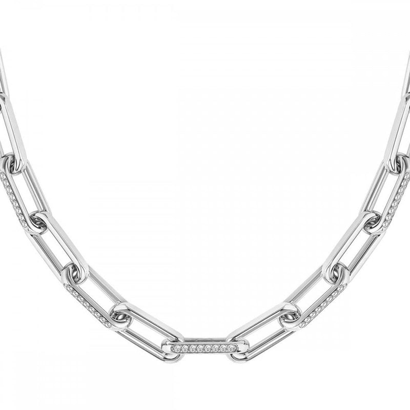 BOSS Stainless Steel Halia Link Necklace