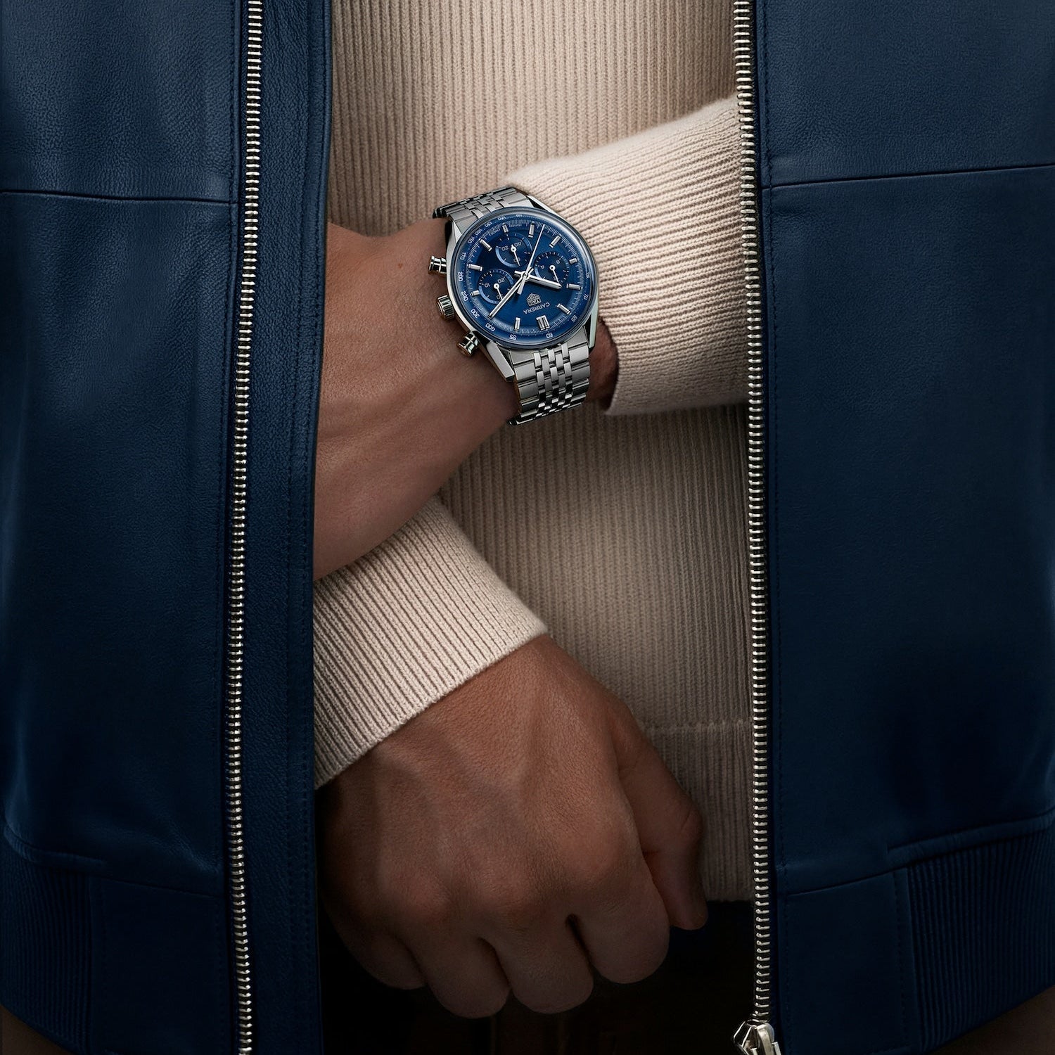 TAG Heuer Blue Dial Carrera Chronograph 41mm Men's Watch