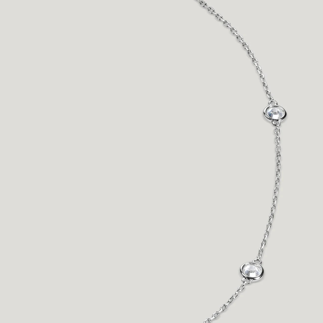 CARAT* London Petra Necklace in Sterling Silver