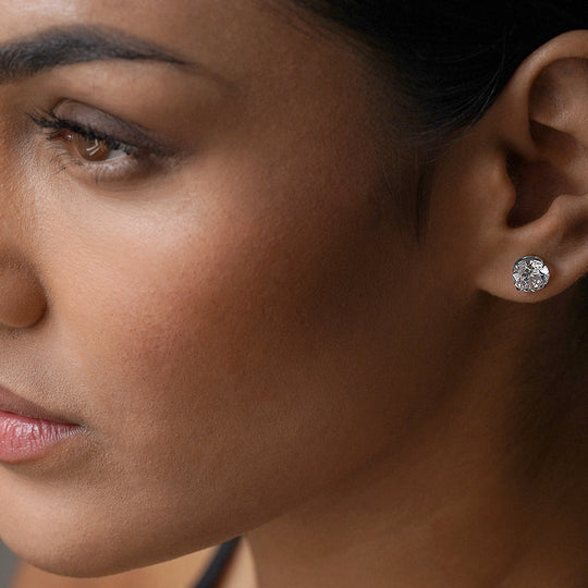 CARAT* London Eternal Four Prong 0.50ct Stud Earrings