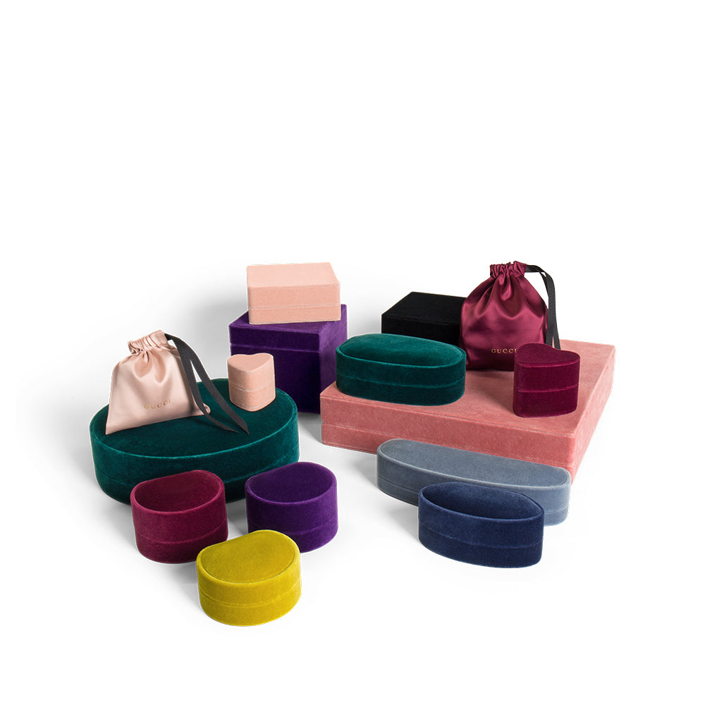 Gucci GG Running 18ct White Gold Earrings