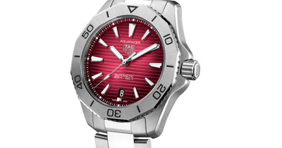 TAG Heuer Aquaracer Professional 300 40mm Red Dial Men's Watch