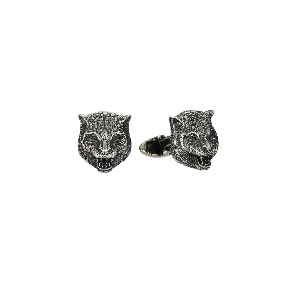 Gucci Sterling Silver Garden Cuff Links