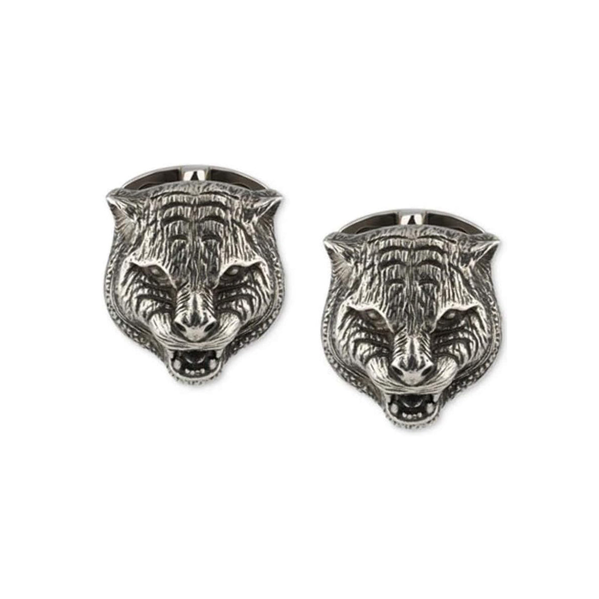 Gucci Sterling Silver Garden Cuff Links