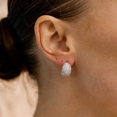 Sydney Soirée Double Bay Earrings Silver