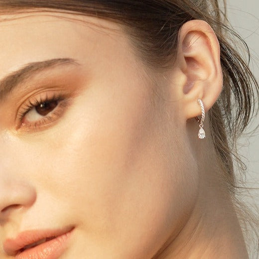 CARAT* London Sterling Silver Leni Hoop Earring