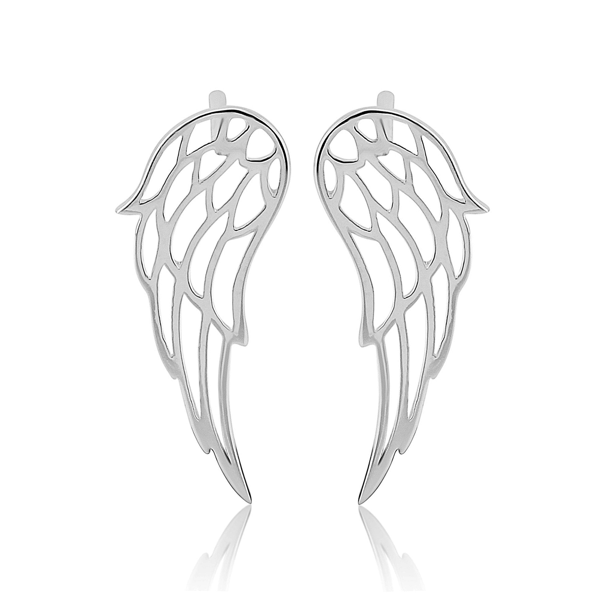 Steff Angel Wing Earrings