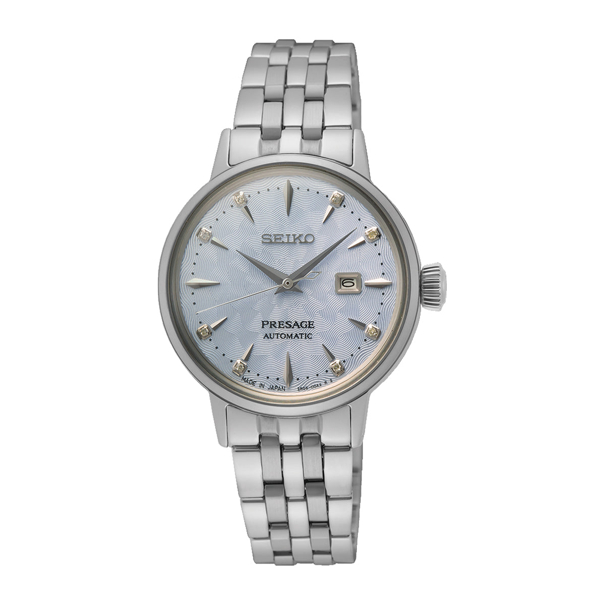 Seiko Presage Cocktail Time ‘Skydiving’ Diamond Twist Watch - Steffans Jewellers