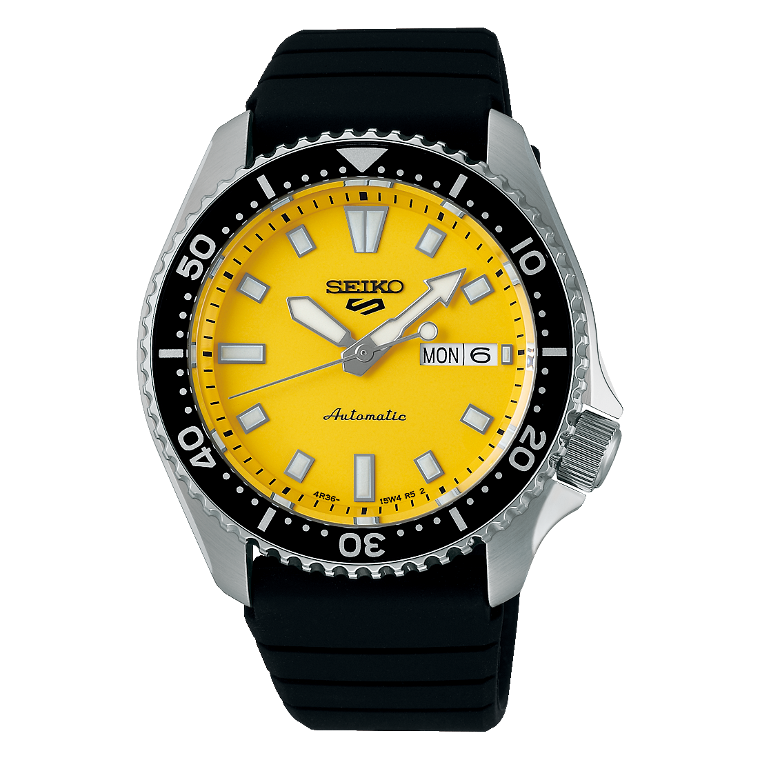 Seiko 5 Sports SKX Redux in Ki-iro Yellow Dial Men's Watch