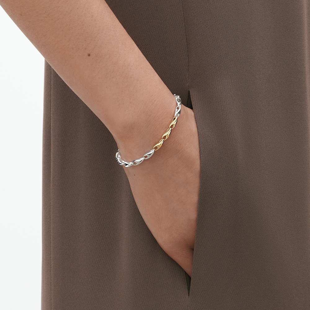 Georg Jensen Sterling Silver Reflect Bracelet Slim