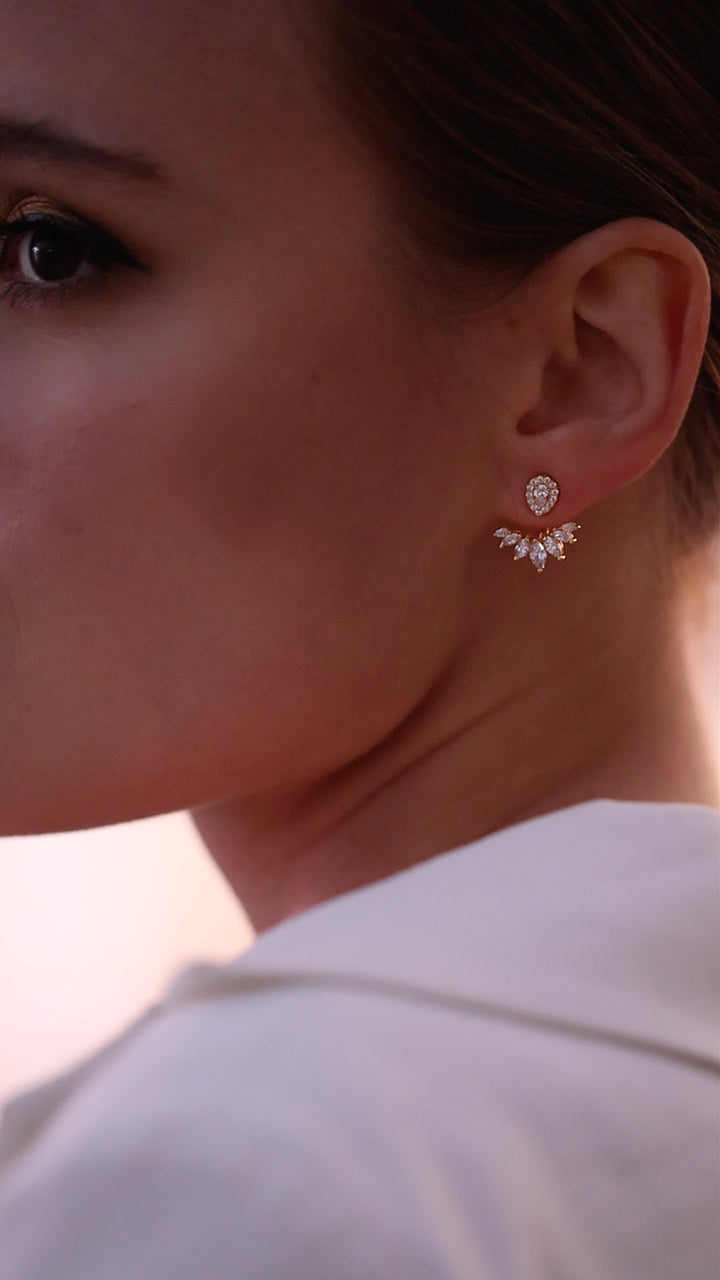 CARAT* London Suriya Ear Jacket Earrings