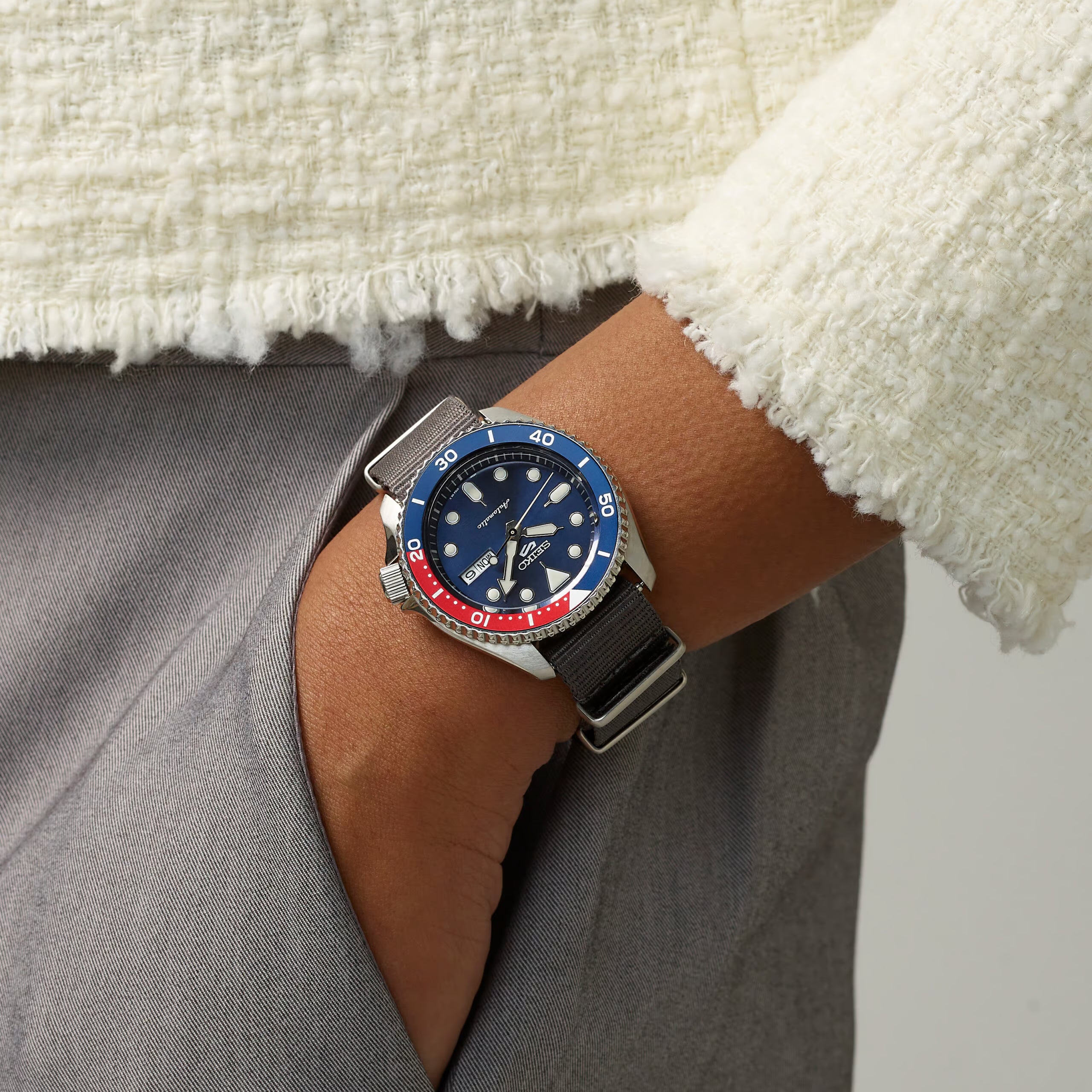 Seiko 5 Sport Blue Dial Men's Watch