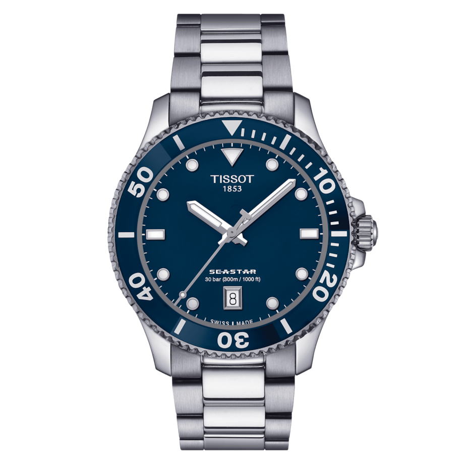 Tissot Seastar 1000 40mm Blue Swiss Quartz Men's Watch