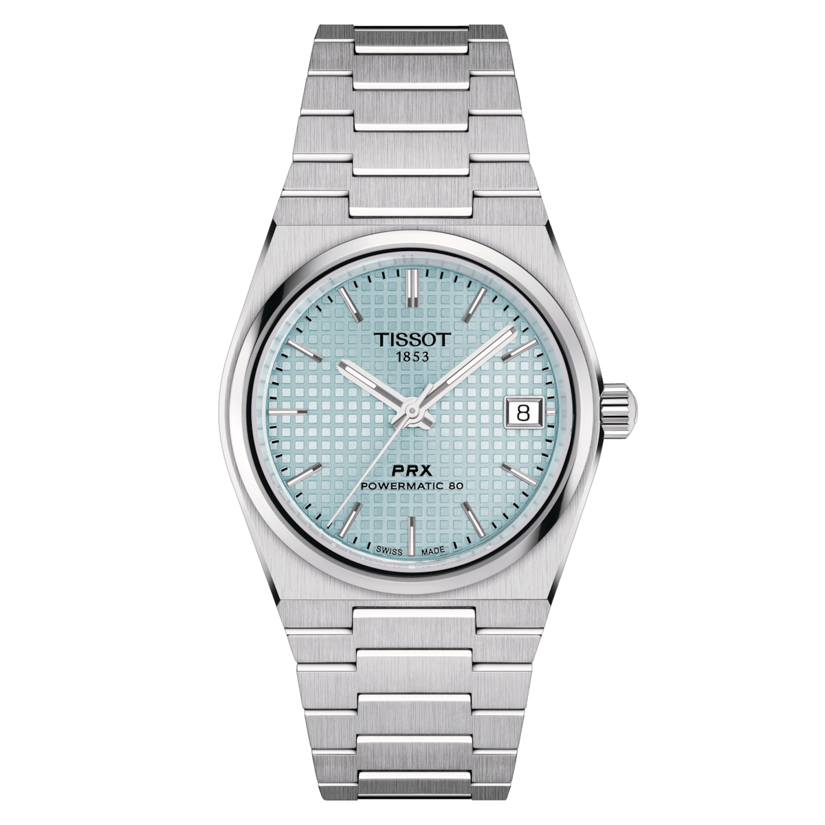 Tissot PRX Powermatic 80 35mm Ice Blue Automatic Watch