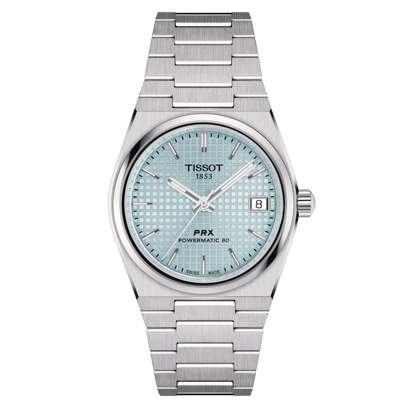 Tissot PRX Powermatic 80 35mm Ice Blue Automatic Watch