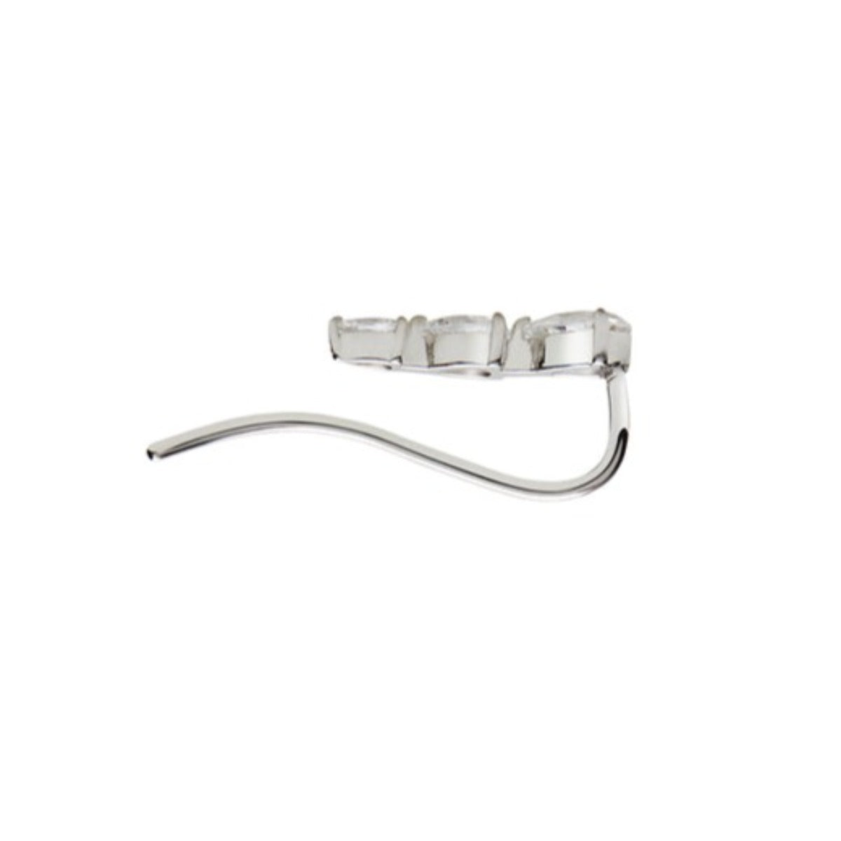 CARAT* London Sterling Silver Noa Ear Climber