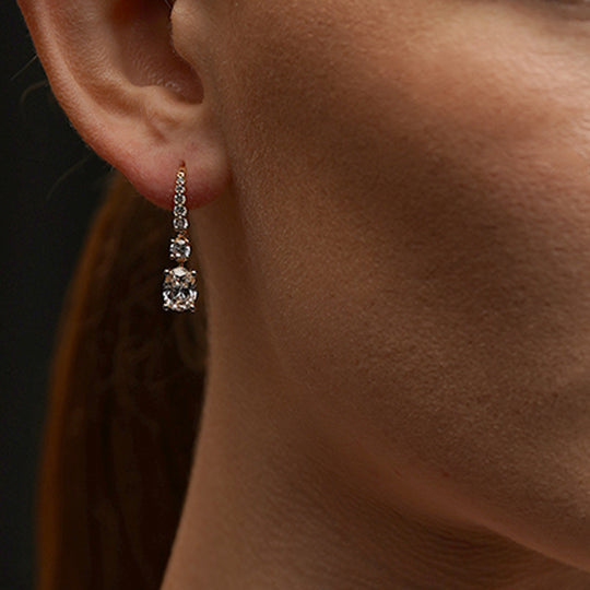 CARAT* London Thea Oval Earrings 18K Gold Vermeil