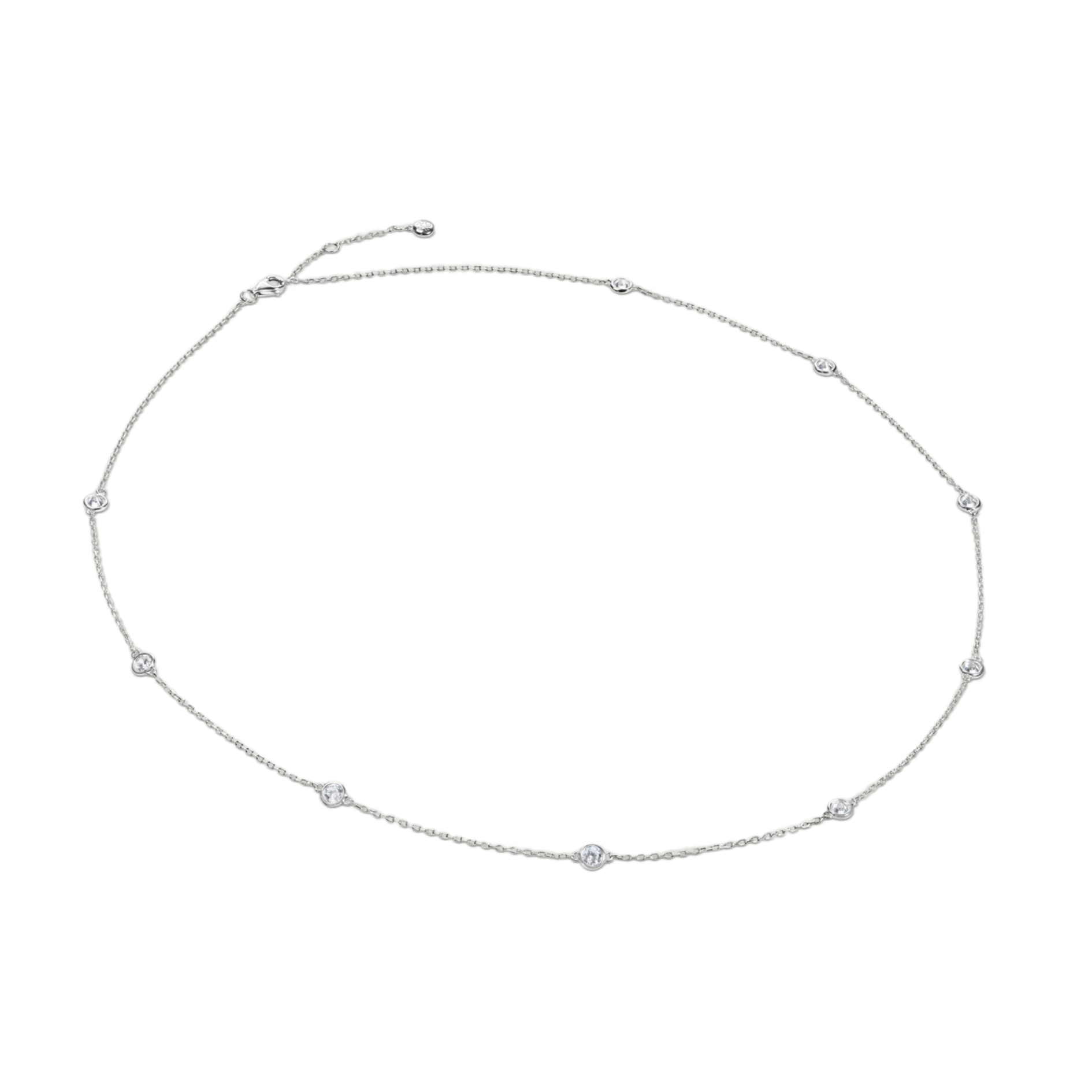 CARAT* London Petra Necklace in Sterling Silver