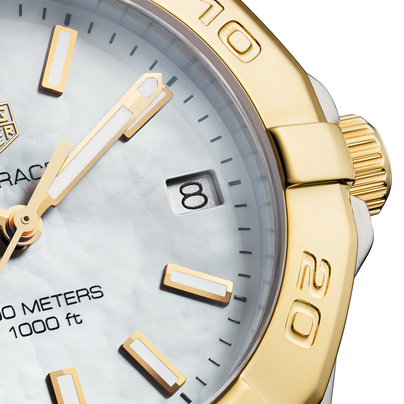 TAG Heuer Bi-Colour 32mm Aquaracer Date Ladies Watch