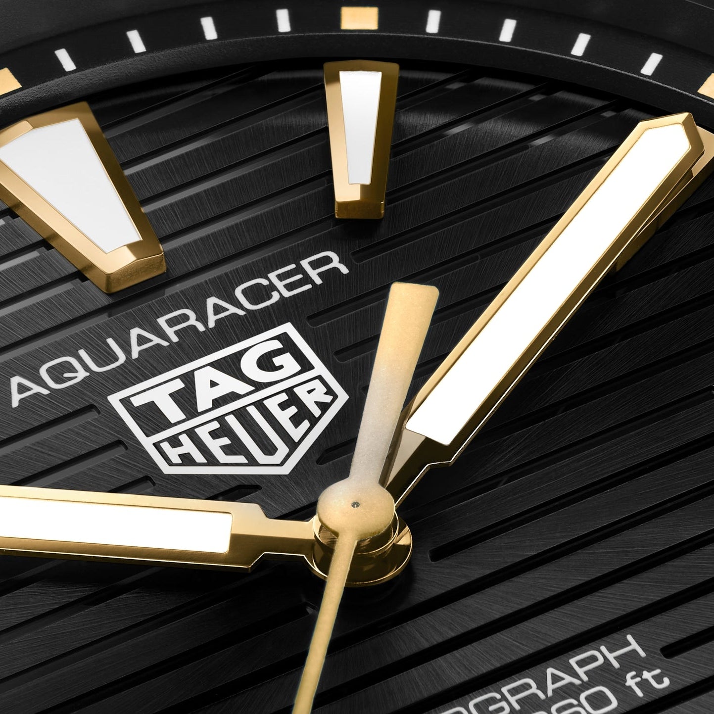 TAG Heuer Black Dial Aquaracer Professional Chronograph 200 Men's Watch