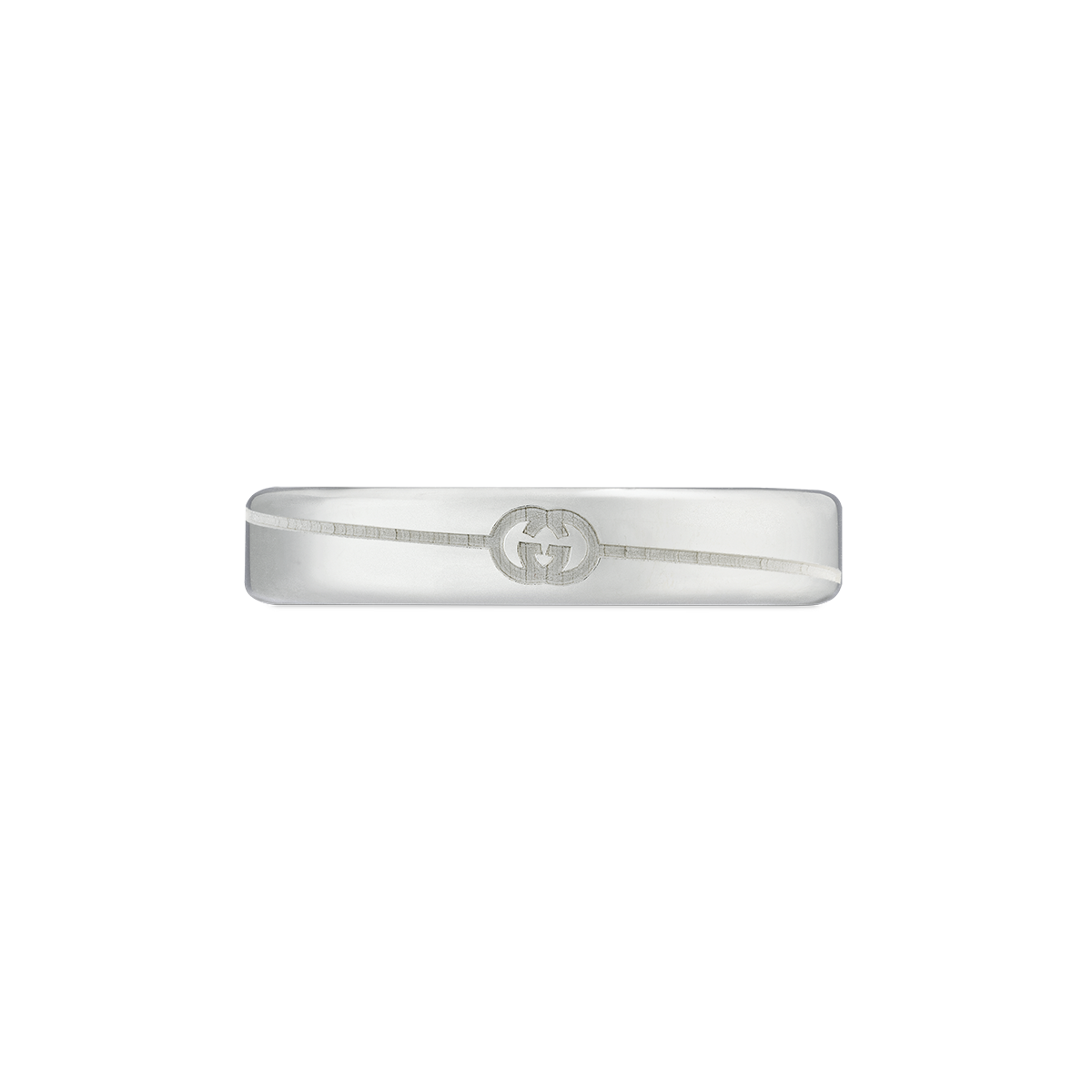 Gucci Tag Interlocking Logo Ring
