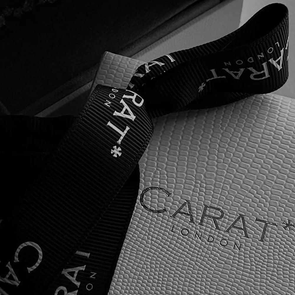 CARAT* London Baby Quentin White Gold Plated Drop Earrings