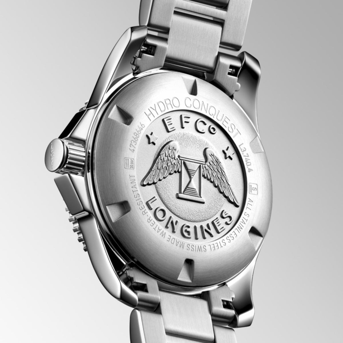 Longines Hydroconquest 41mm Sunray Blue Dial Quartz Men's Watch