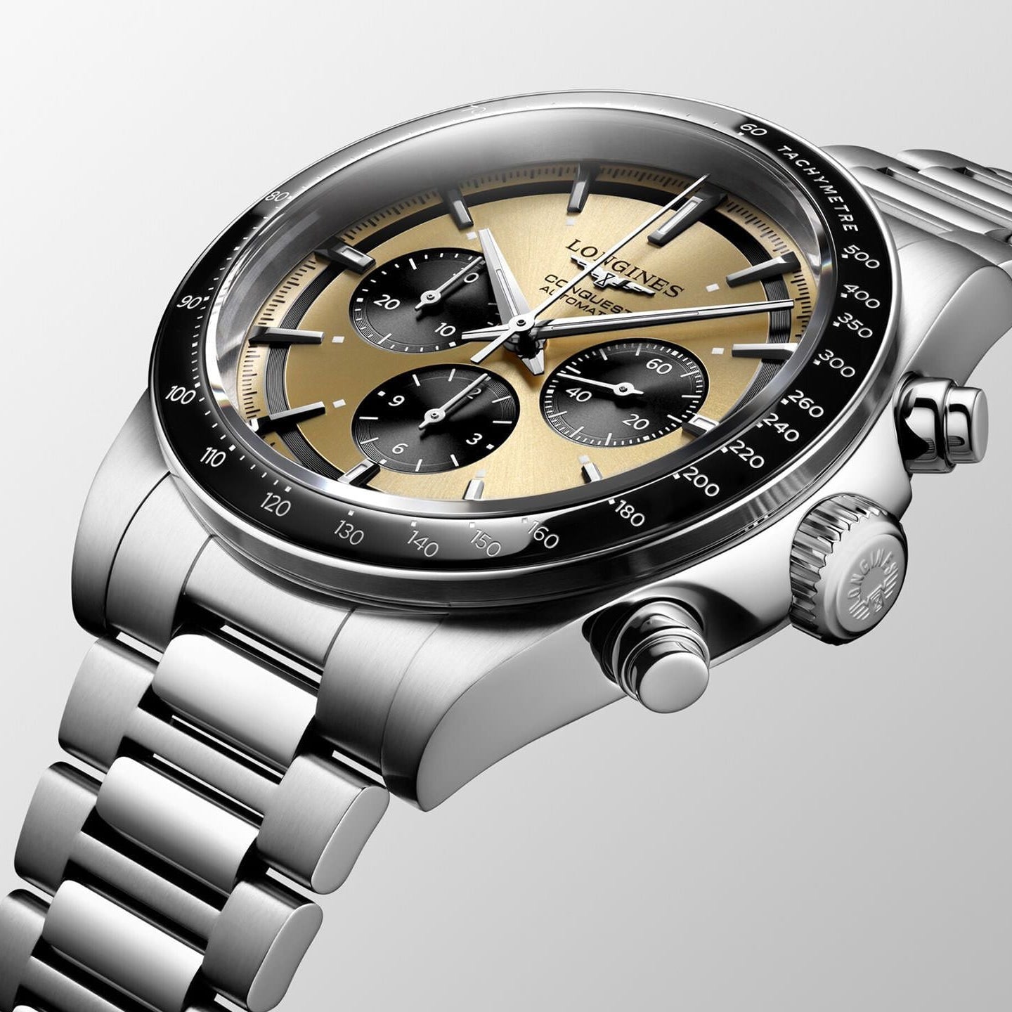 Longines Conquest 42mm Brown Automatic Men's Watch