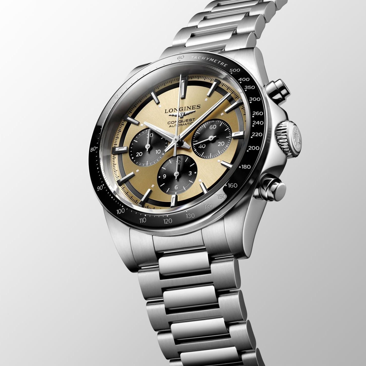 Longines Conquest 42mm Brown Automatic Men's Watch