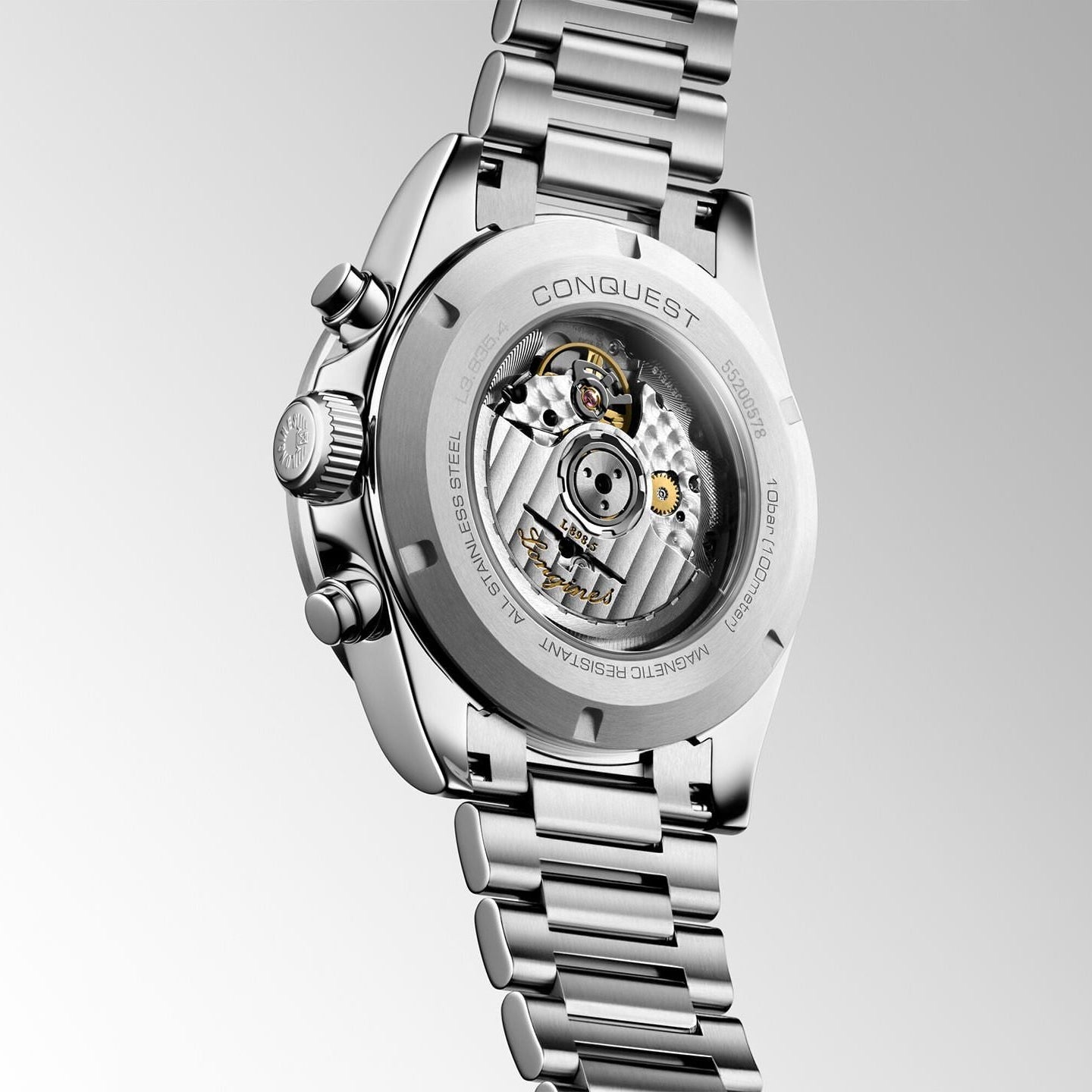 Longines Conquest 42mm Brown Automatic Men's Watch