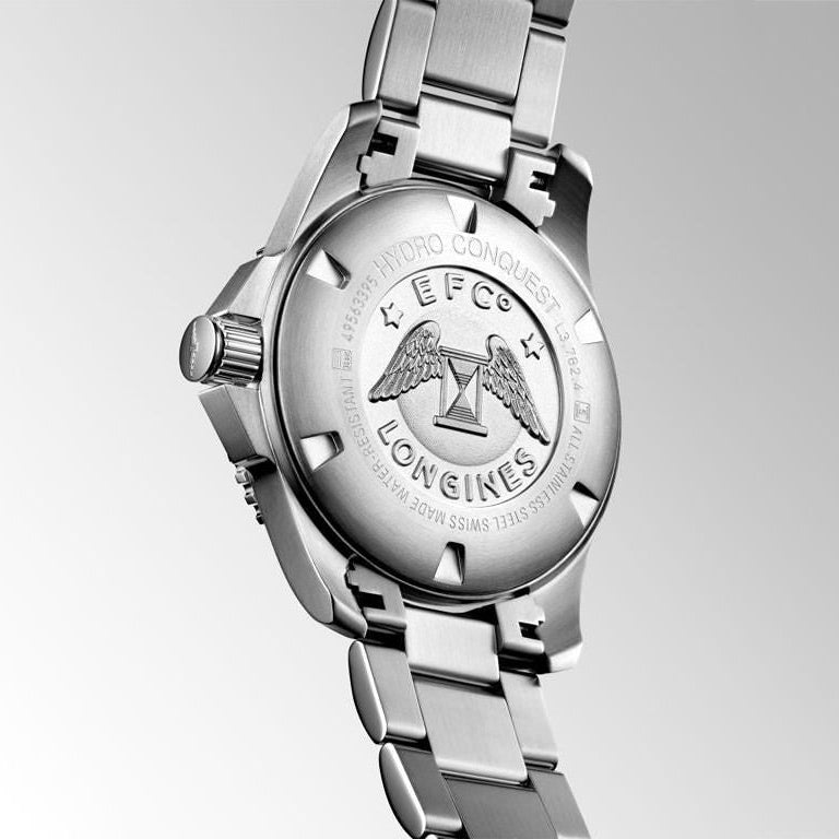 Longines HydroConquest 43mm Grey Automatic Men's Watch