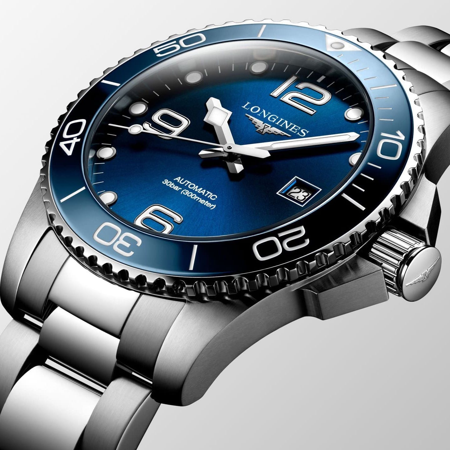 Longines HydroConquest 43mm Blue Automatic Men's Watch