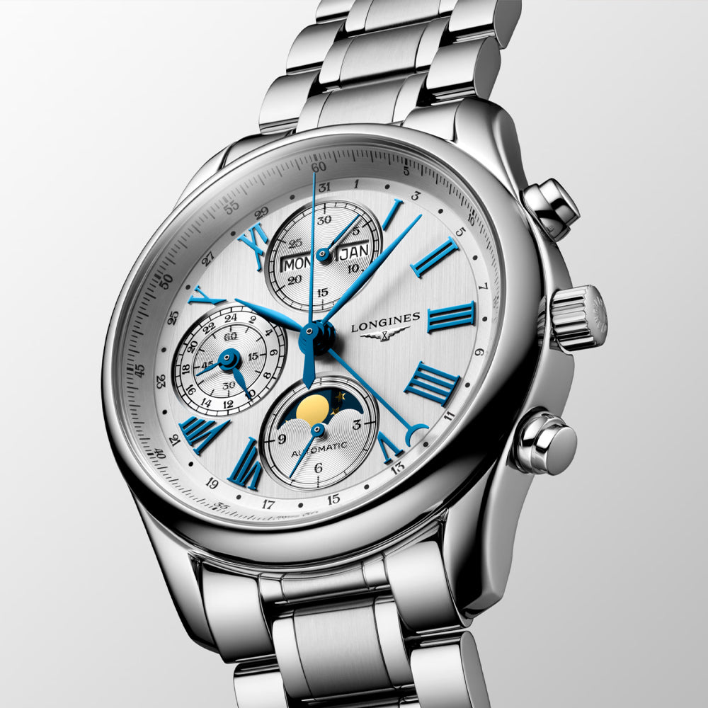 Longines 40mm Master Collection Chrono Moonphase Men's Watch