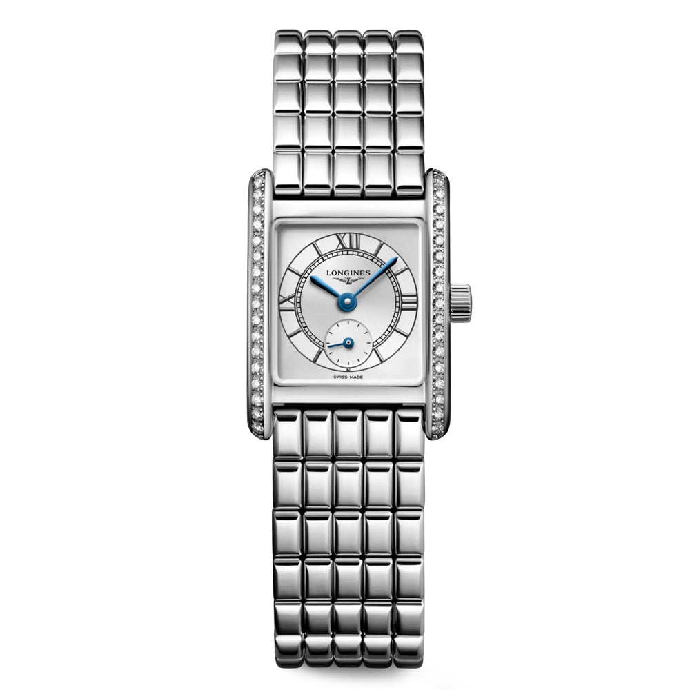 Longines Mini DolceVita 21.50 x 29 mm Silver Quartz Ladies Watch