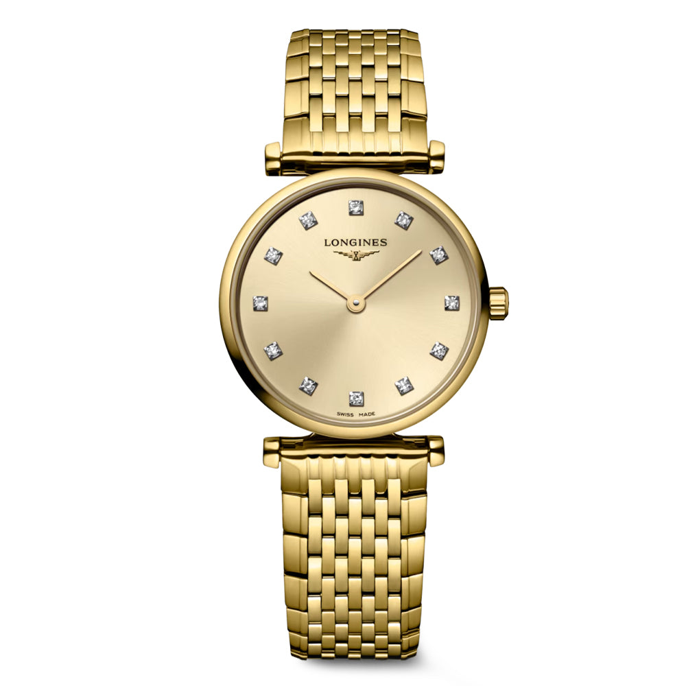 La Grande Classique de Longines 24mm Yellow Gold Quartz Ladies Watch