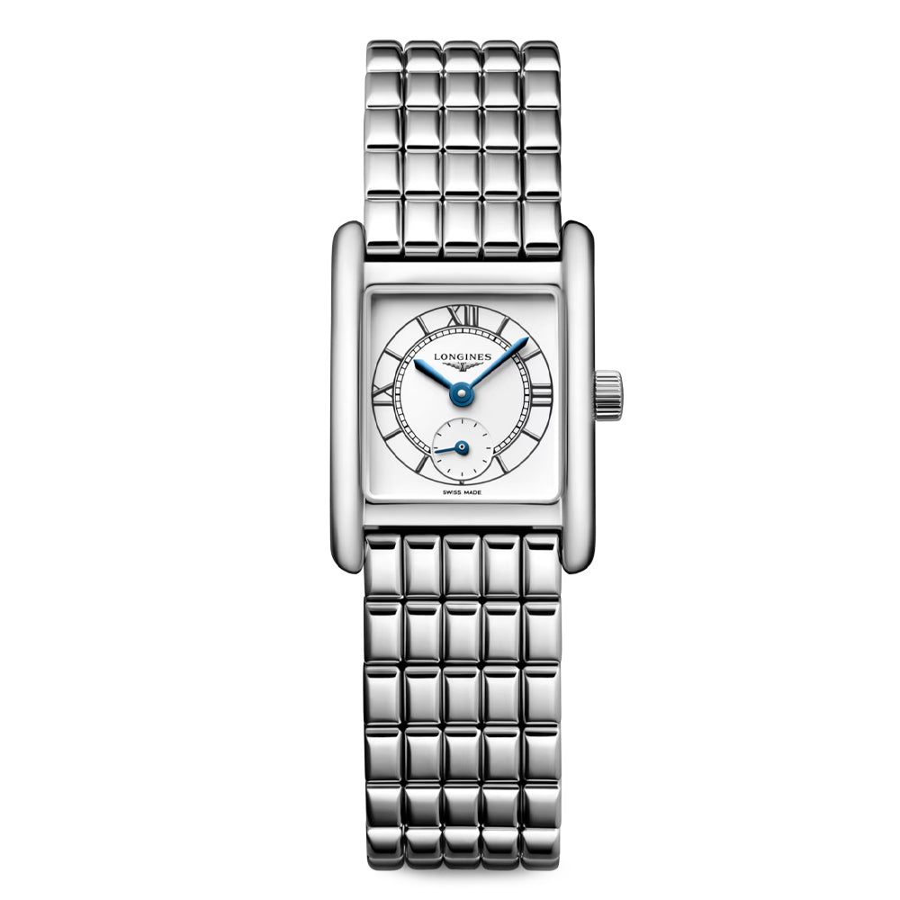 Longines Mini DolceVita 21.50 x 29mm Silver Quartz Ladies Watch