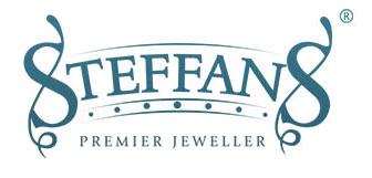 Steff Silver & Black Enamel Lovelock Necklace from Steffans Jewellers.