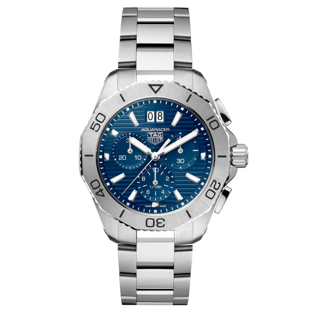 TAG Heuer Blue Dial Aquaracer Professional Chronograph 200 Men's Watch