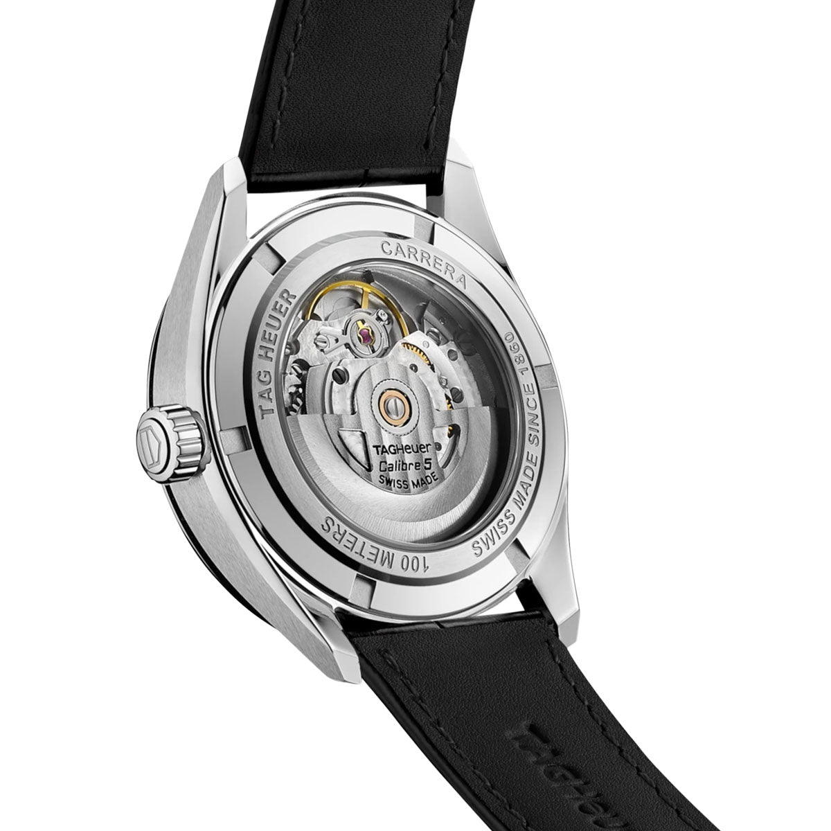 TAG Heuer Carrera Date 39mm Silver Dial Automatic Men's Watch