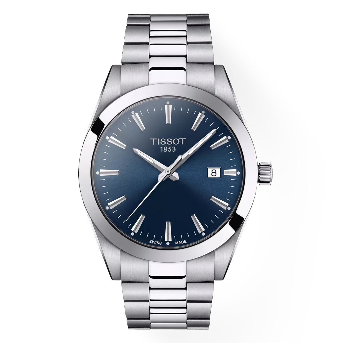 Tissot Gentleman 40mm Blue Dial Automatic Men's Watch